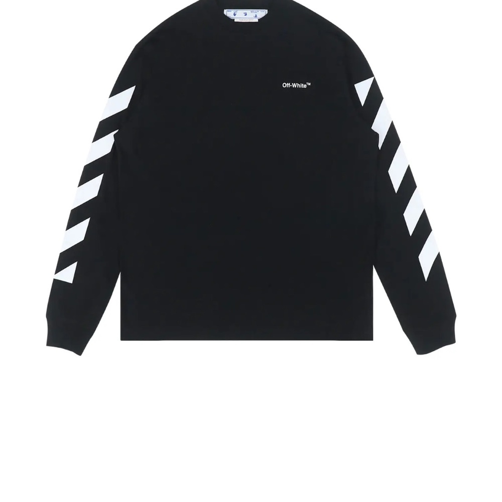Off-White Black Long Sleeve Shirt